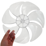 Fan Replacement Blades Plastic Propeller for Table & Pedestal Fans – Universal