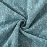 Heavyweight Round Cotton-Linen Tablecloth 180 cm – Light Blue