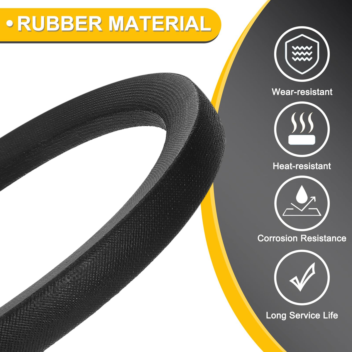 Timing V-Belt C79 2007mm Pitch 14mm Thick Rubber Drive Belt – 2007mm