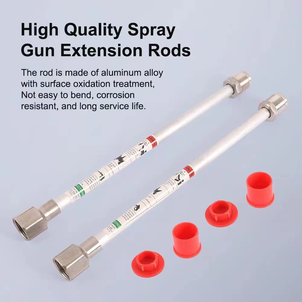 Airless Paint Spray Gun with Extension Rod – 30 cm