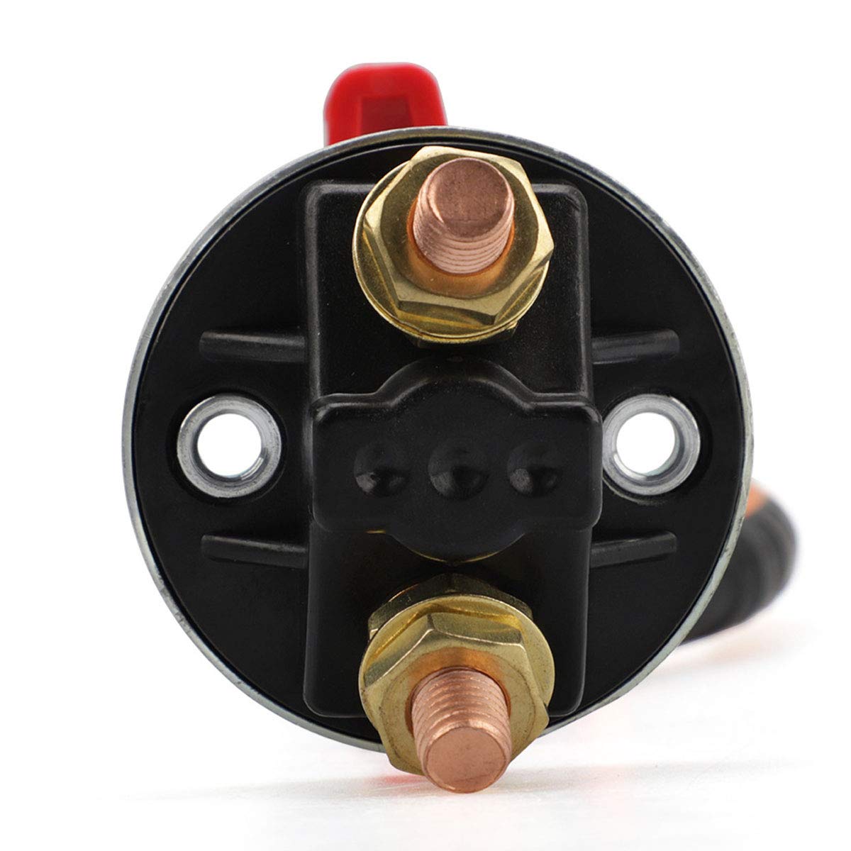 Car Battery Isolator Switch-Leak-proof Button Type Battery Master Switch 12volt-60volt 200A Isolator Switch Battery for Boat Motorcycle Yacht Car Caravan Built-in Power Switch