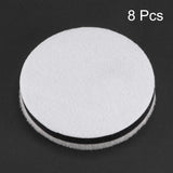 Lambswool Polishing Discs 75mm 8-Piece Buffing Pads for Rotary Tools – Cream