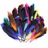 Craft Feathers 50 Pack Colourful Decorative Feathers for DIY Crafts – Multi