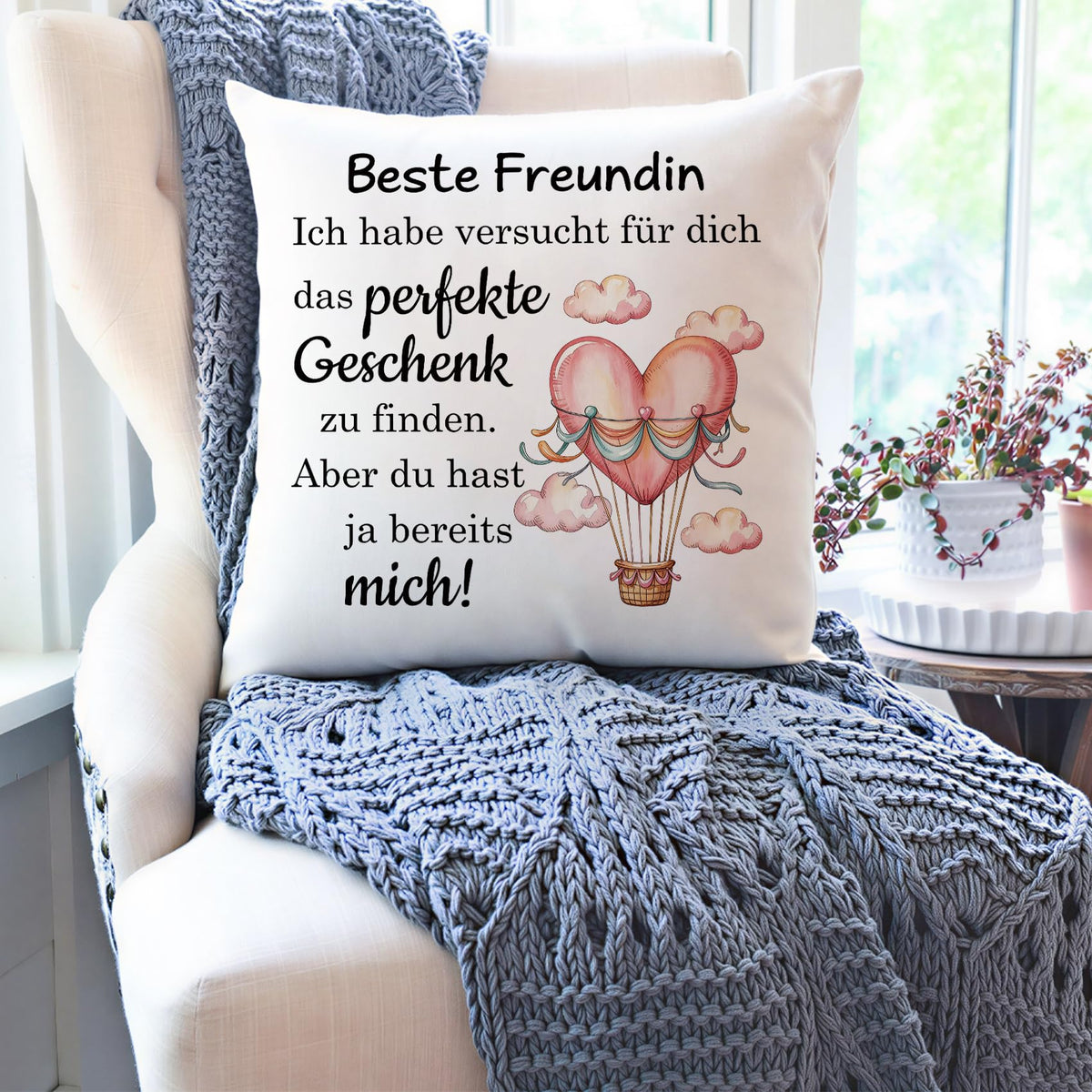 Set 2 fețe de pernă decorative pentru cupluri cadou aniversare / Valentine's Day
