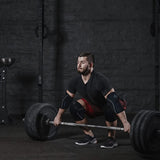 Nisrok Knee Sleeves (1 Pair), 7 mm Neoprene Compression Knee Brace, Great Support for Cross Training, Weightlifting, Powerlifting, Squats, Basketball and More