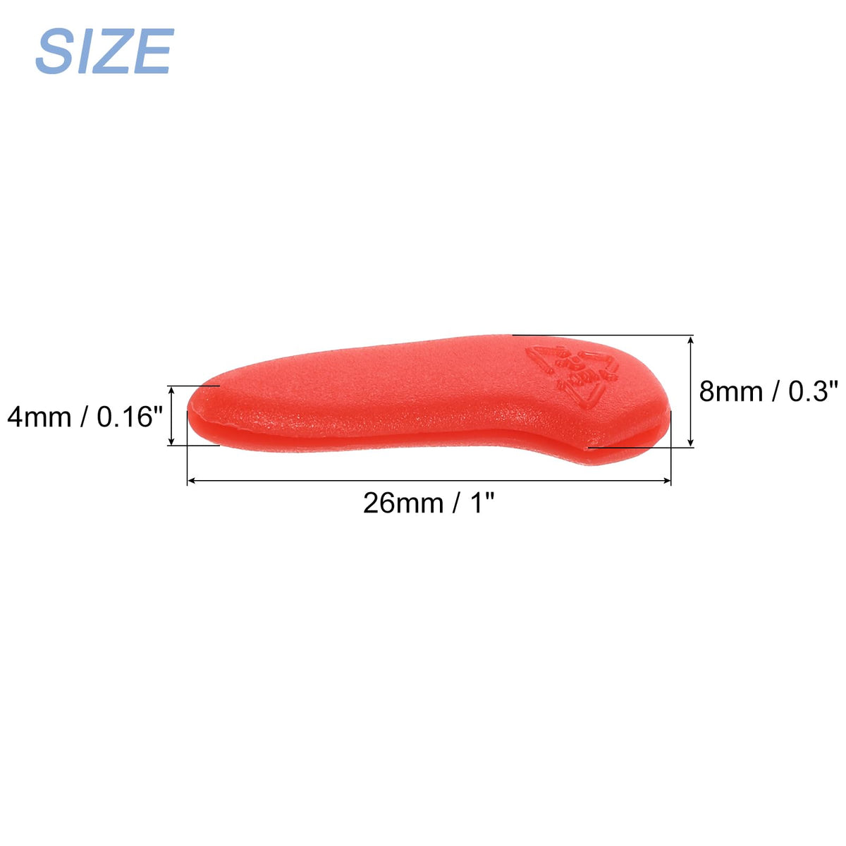 Tece huse de protecție pentru vârfuri și lame de cuțite din plastic, set 100 bucăți – Negru