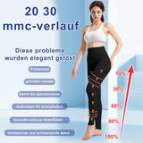 Ciorapi compresivi medicinali clasa 2 fără degete 20-30 mmHg – Negru XL