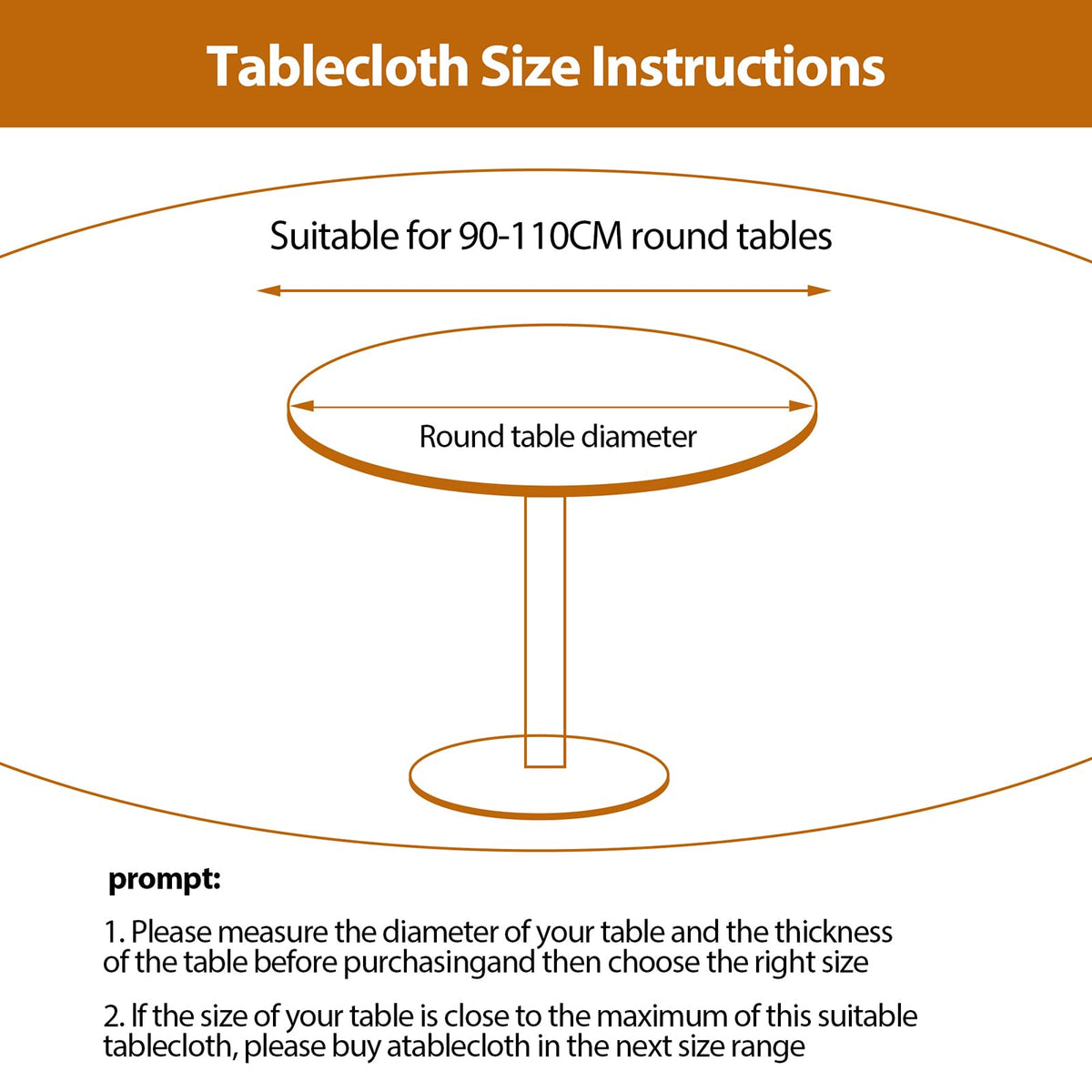 Round Elastic Tablecloth Weatherproof Outdoor Transparent with Elastic Band – Transparent 180 cm