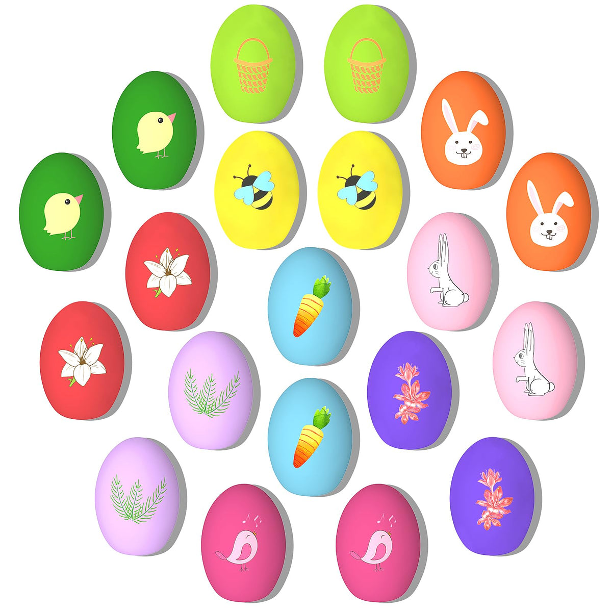 Squeaky Dog Toys 20-Pack Soft Interactive for Puppies – Assorted