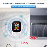 Plug-In Gas & Carbon Monoxide Detector Combo Alarm for Natural Gas LPG Methane Propane – White HD08-G