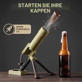 Mortar-Style Hands-Free Beer Bottle Opener 51mm for 330ml Bottles – Metal