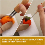 Felting Starter Kit 36 Pieces Dry Felting Needles 3 Sizes