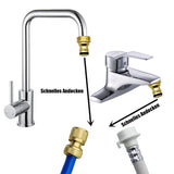 Conectori rapizi universali pentru robinet de bucătărie sau baie adaptor furtun, set 2 bucăți