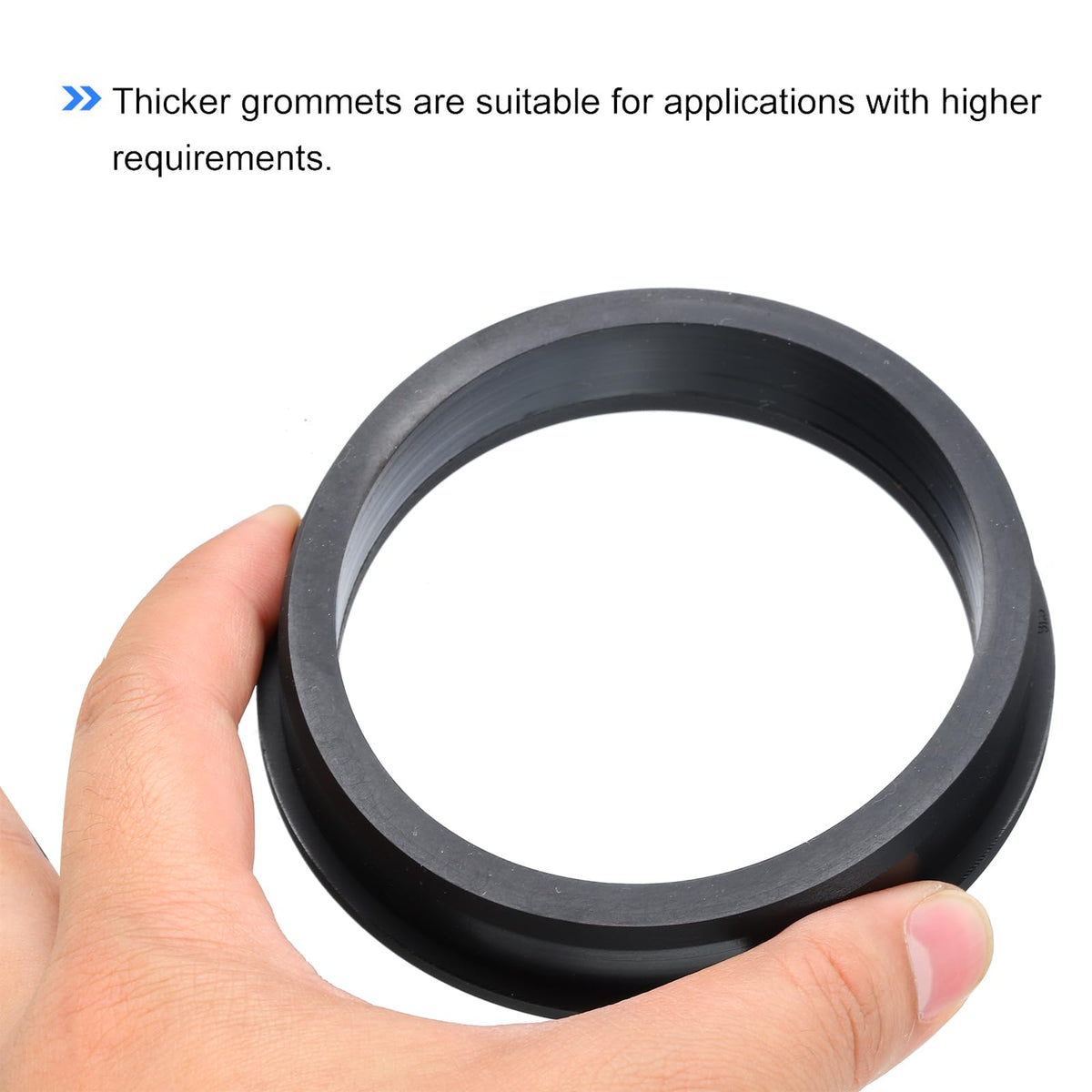 Manșon cauciuc tip T pentru trecere și protecție cabluri 91.3mm ext / 78mm int – Negru