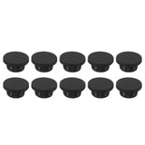 Dopuri flexibile din silicon 21mm pentru orificii de 20mm, set 10 bucăți – Negru