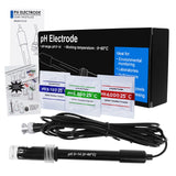 Electrod sondă pH de înaltă precizie 0-14 pH cu conector BNC și pulberi de calibrare