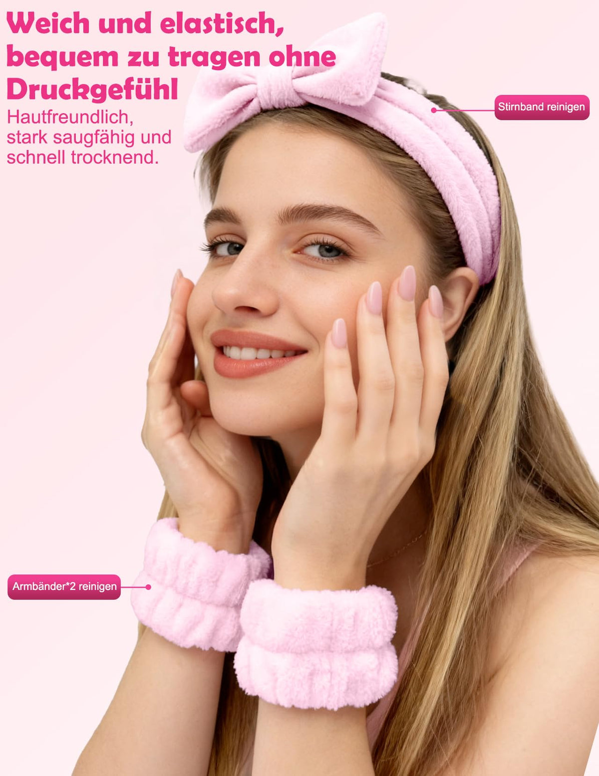 Beauty Gift Set 26 Pieces for Girls Aged 12 – Pink