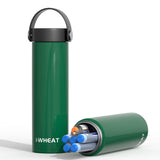 Portable Insulin Cooler Case for 3–5 Pens 60h Travel Isothermal Case with 2 Gel Packs – Green