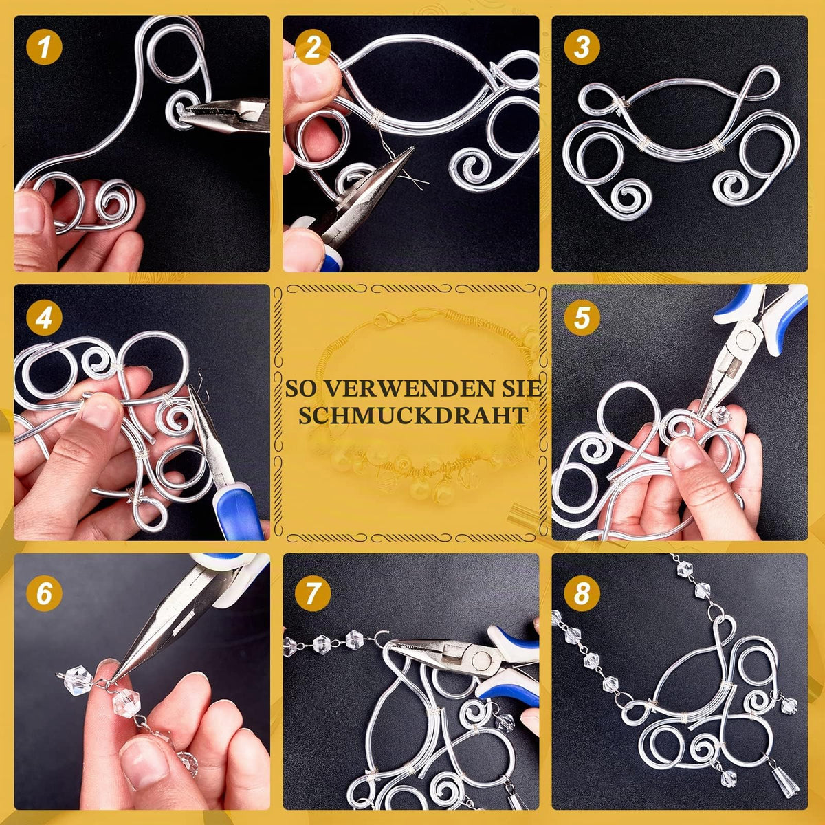 Aluminium Jewelry Wire 10 Gauge 2.5mm – 25m
