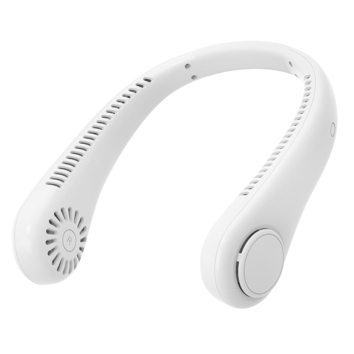 Portable Neck Fan Hands-Free Bladeless 3-Speed 360° Cooling – Lightweight