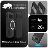 Husă de protecție TUDIA MergeGrip pentru Google Pixel 8 compatibilă MagSafe – Negru Mat