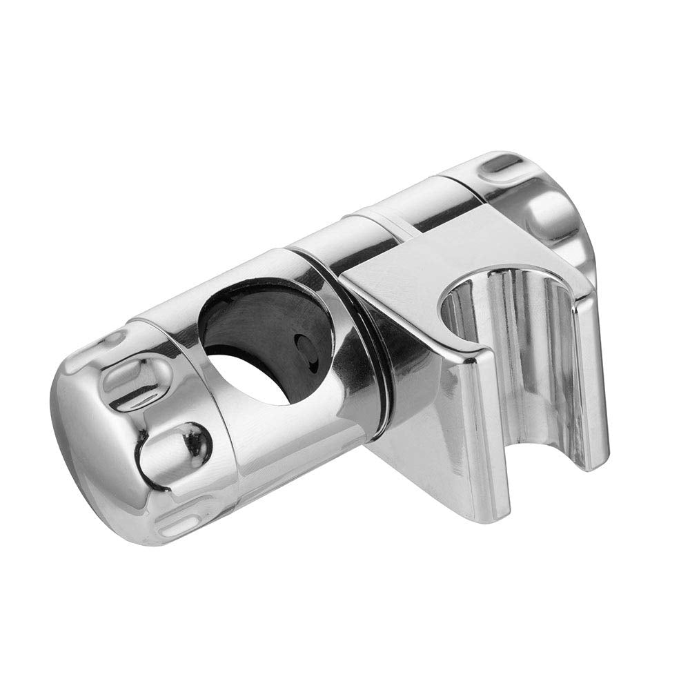 Shower rod bracket, replacement bracket, ABS, chrome-plated, adjustable, Grohe, hand shower, for bathroom accessories, 25 mm