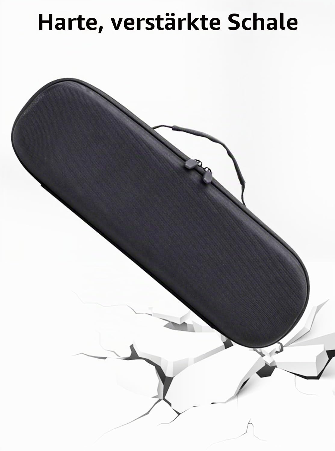 Travel Case for Airstrait/Corrale Styler Straighteners Hard Waterproof Storage Bag – Black