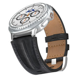 Curea din piele naturală veritabilă cu conectori metalici pentru Samsung Galaxy Watch 40/44/46 mm