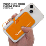 DIDINSKY Arthin reading glasses without temples for men and women. Lightweight glasses as a portable reading magnifier and travel glasses. Perfect reading glasses for women and prescription glasses. Carrot +2.0
