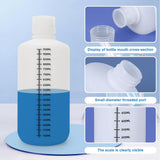 Graduated PE Reagent Bottles Lab Liquid Storage 2-Pack – 1000ml