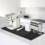 Coffee Machine Silicone Mat with Drip Tray – 60x40cm