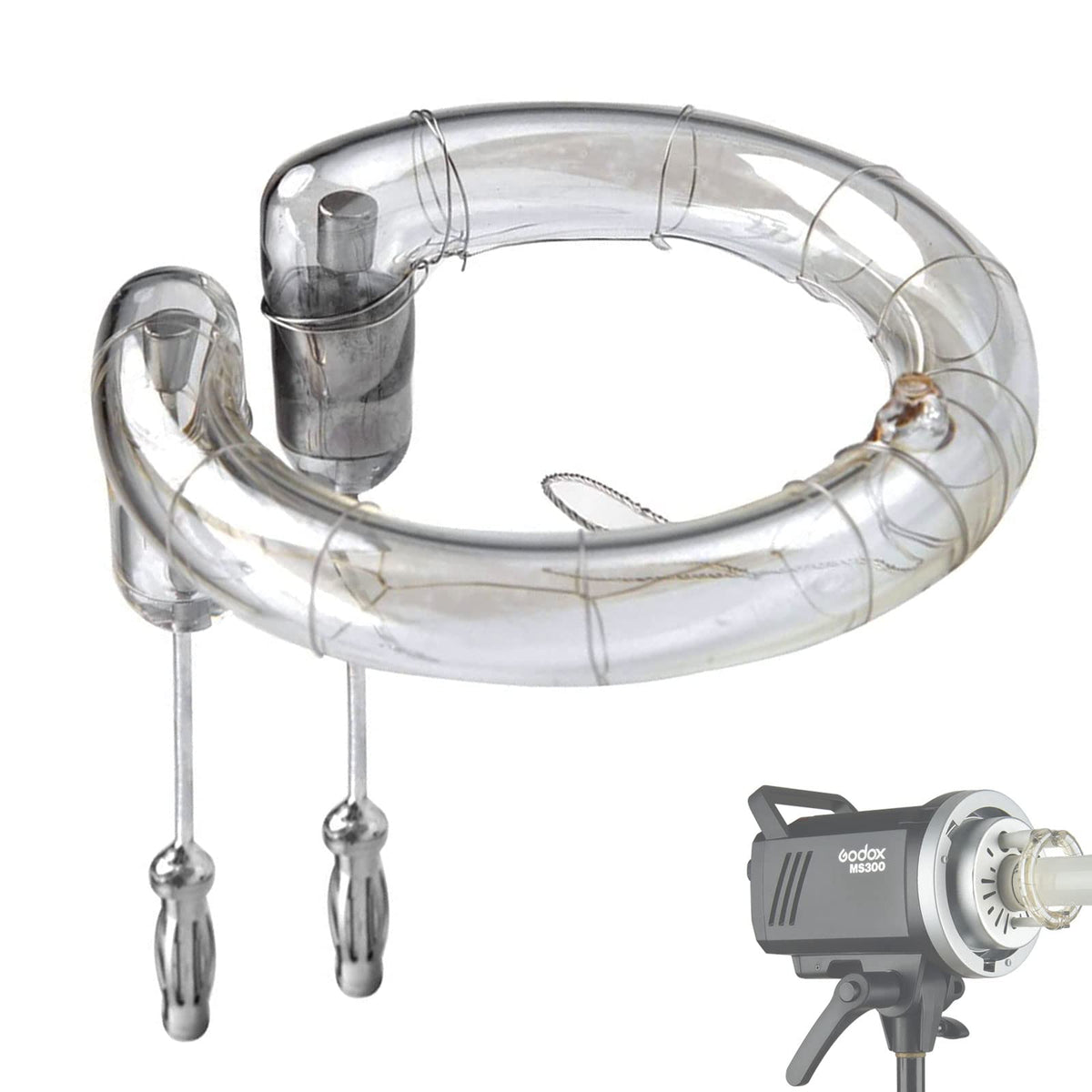 Lampă bliț tub bliț de schimb 300Ws Godox compatibilă bliț de studio MS300