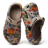 Men's Summer Clogs EVA Lightweight Breathable Non-Slip – Khaki EU43