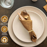 Metal Napkin Rings 100pc Elegant – Gold