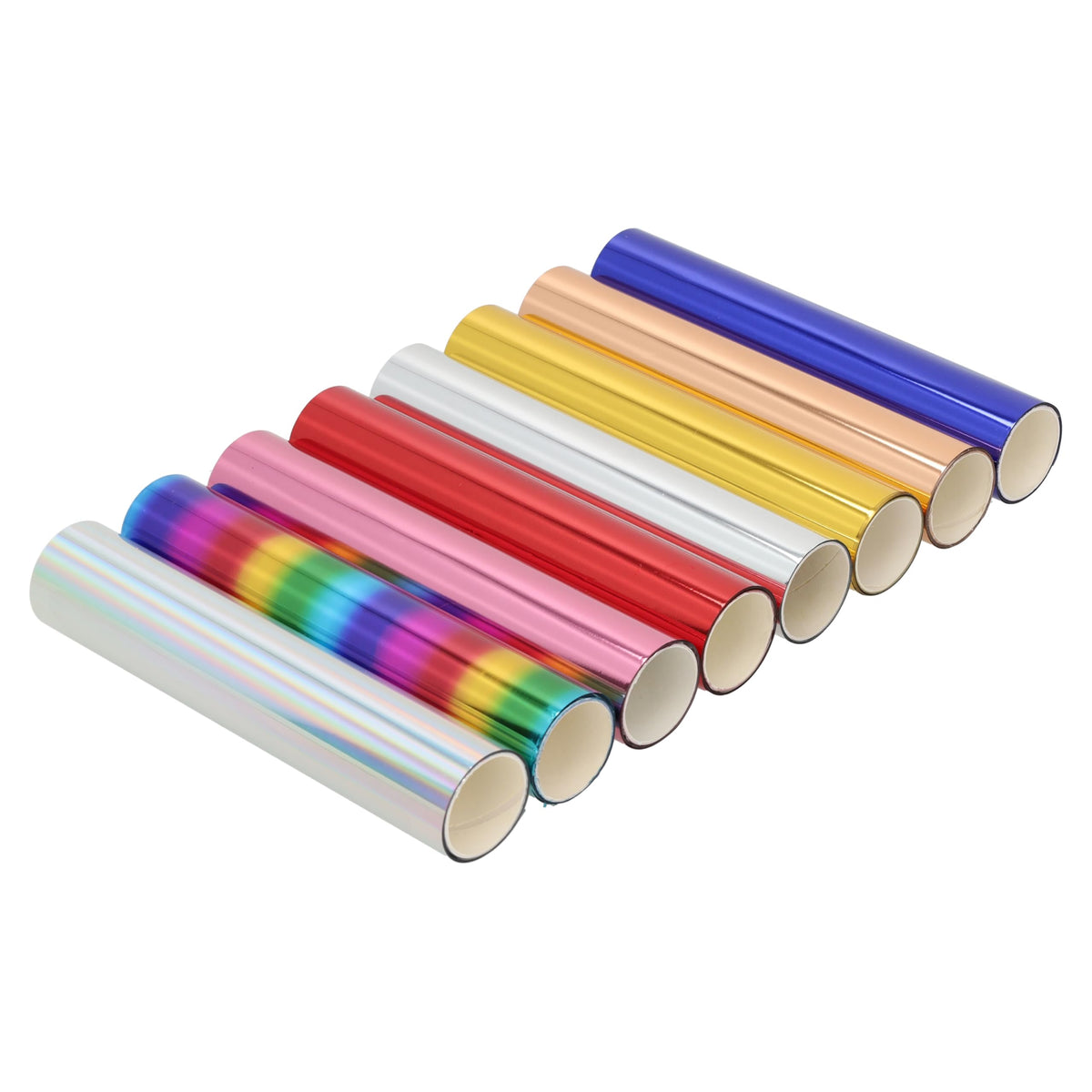 Crafts&Co® Hot Foil for the Heat Active Pen | 8-pack complete set | Apply spectacular foil effects to cards, scrapbooks, and more | Draw or write your most beautiful creations