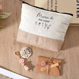 Cosmetic Bag Keychain Gift for Kindergarten Helpers Nanny Thank You
