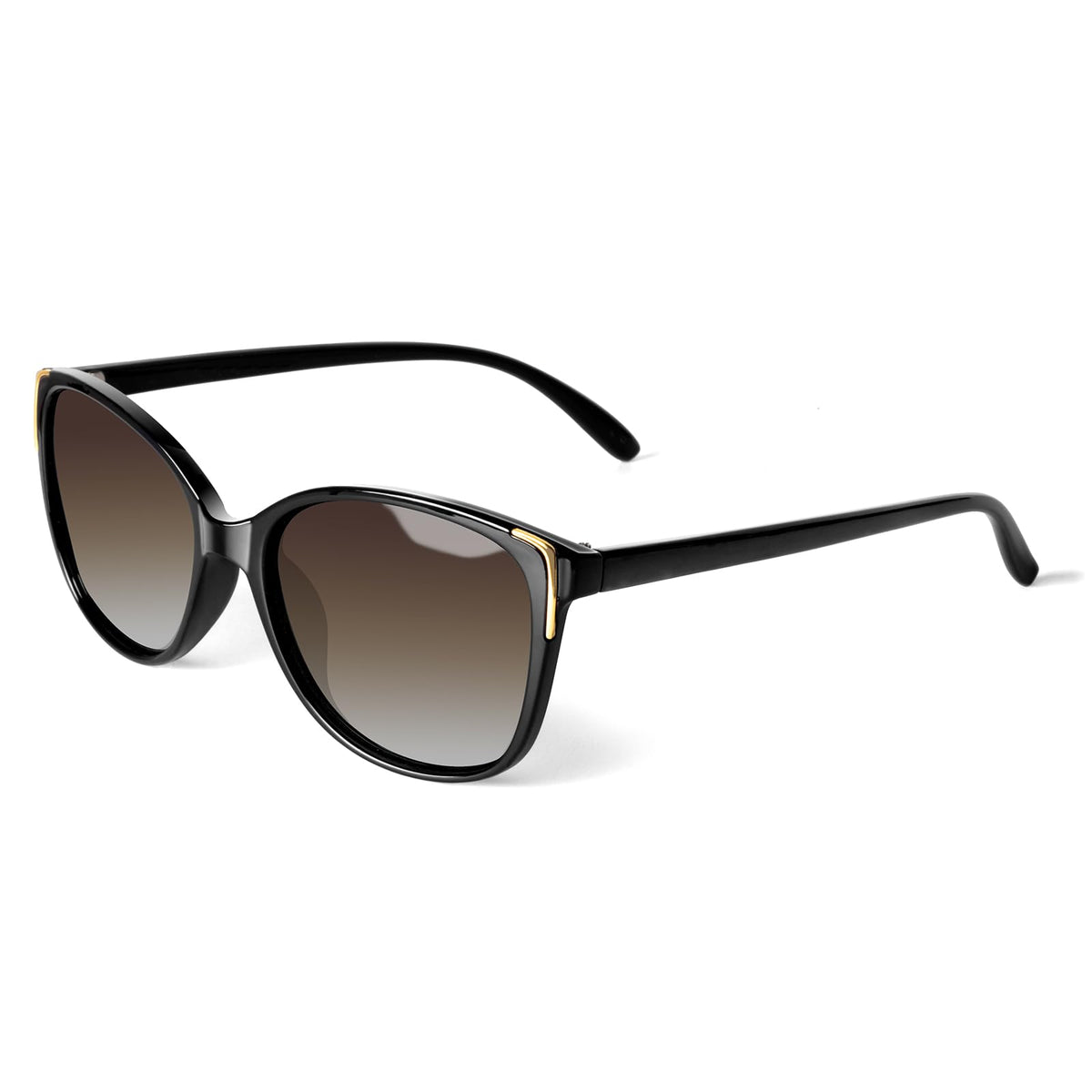 Ochelari de soare damă polarizați ochi de pisică Face Shadow protecție UV400