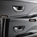 Interior Door Handle Trim Cover for Hyundai Kona 2024–2026 4pcs – Wood Grain