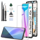 Ansamblu display LCD cu touchscreen de schimb pentru Realme C61 4G – Negru
