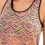 Costum de baie tankini din două piese damă Laorchid push-up talie înaltă – Roz S