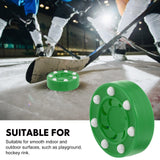 Street Hockey Puck Professional Training 7.5cm – Green