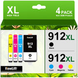 Cartuș cerneală compatibil 912XL capacitate mare pentru HP OfficeJet Pro 8022 8023 8024 8025 – Negru