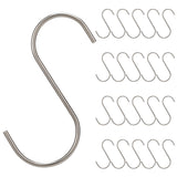 S Hooks Stainless Steel 20-piece Medium – Silver