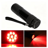 Vein Finder Flashlight Red Portable Vein Locator for Clinics & Home – Red