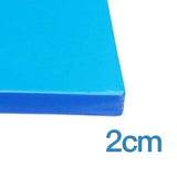 aleawol Thickening Motorcycle Seat Gel Pad 25 x 25 x 2 cm Motorcycle Gel Seat Cushion Shock Absorption Mat Comfortable Soft Gel Cushion, Motorcycle Seat Pad DIY Motorcycle Seat Accessories, Blue