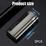 Storm Lighters Refillable Windproof 2-pack – No Gas