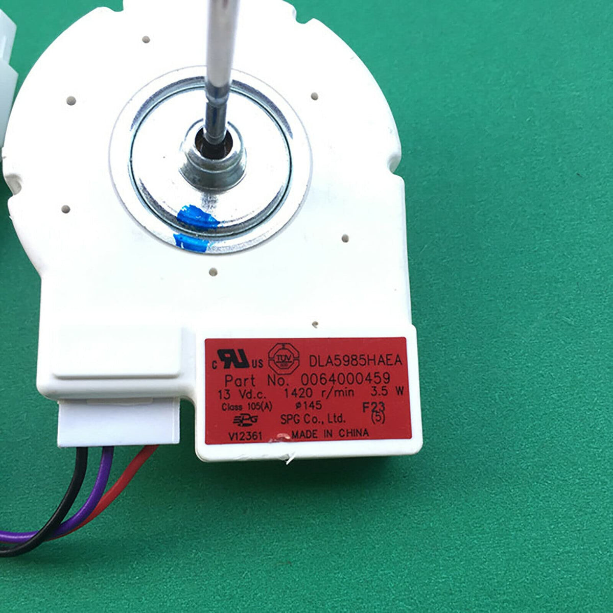 13V 3.5W 0064000459 Freezing DC Fan Motor Cooling Fan Motor Fit for Haier Refrigerator BCD-550WB Accessories
