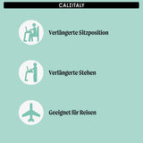 CALZITALY Compression Stockings, 10 mmHg High Compression Pantyhose | 70 Denier | Black, Natural, Blue | S, M, L, XL | Italian Hosiery (M, 2X Natural)
