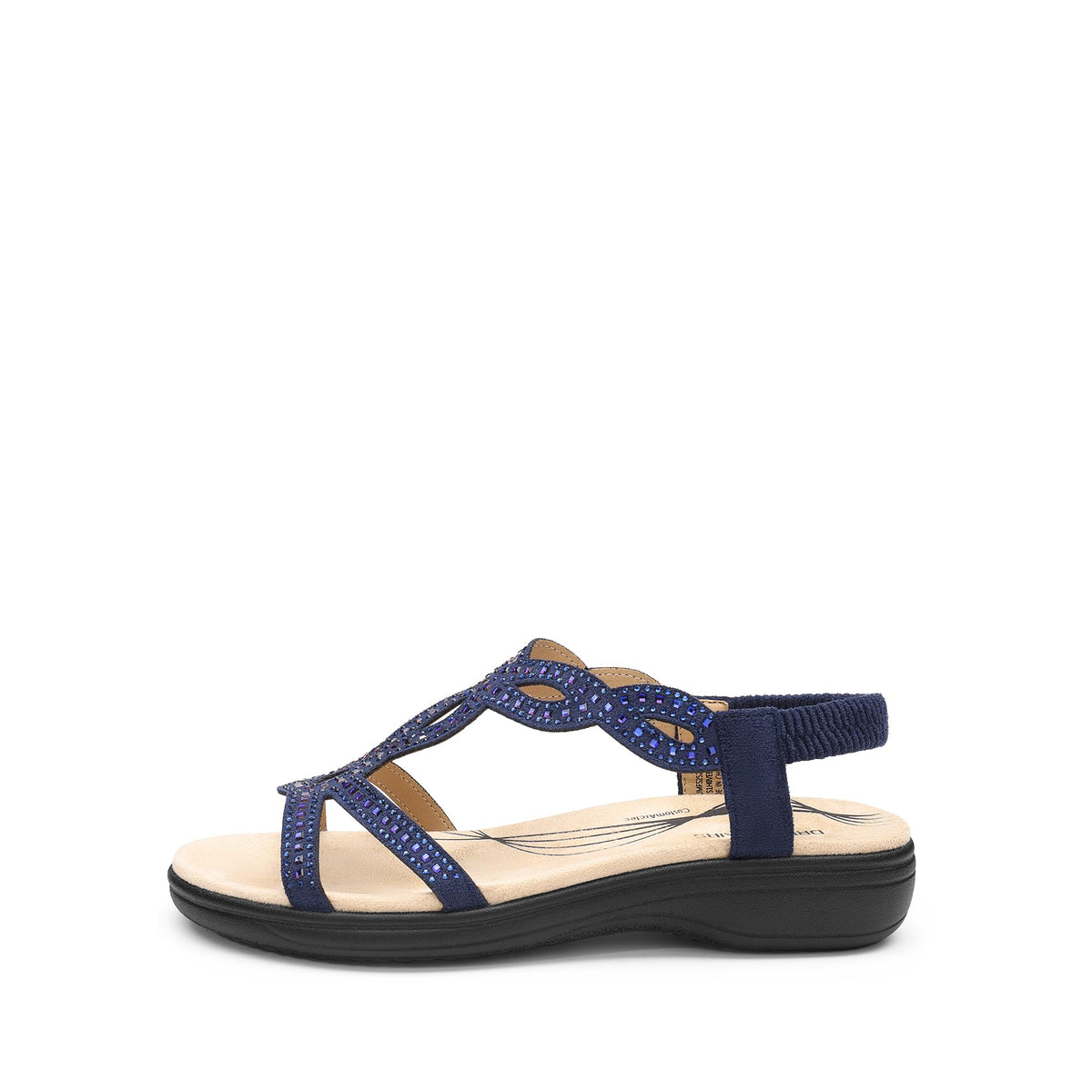 Women's Flat Sandals Summer Slip-On – Grey EU41.5