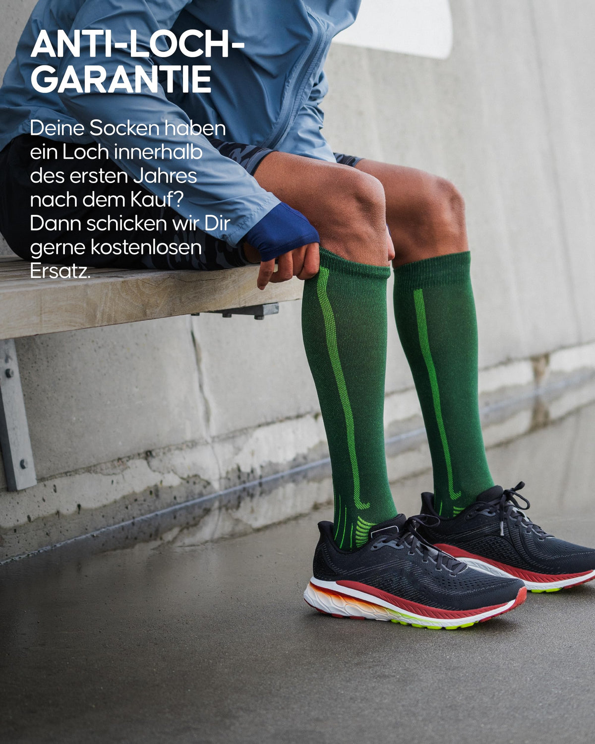 Șosete compresive sport DANISH ENDURANCE 21-26 mmHg unisex – Negru/Galben 43-47
